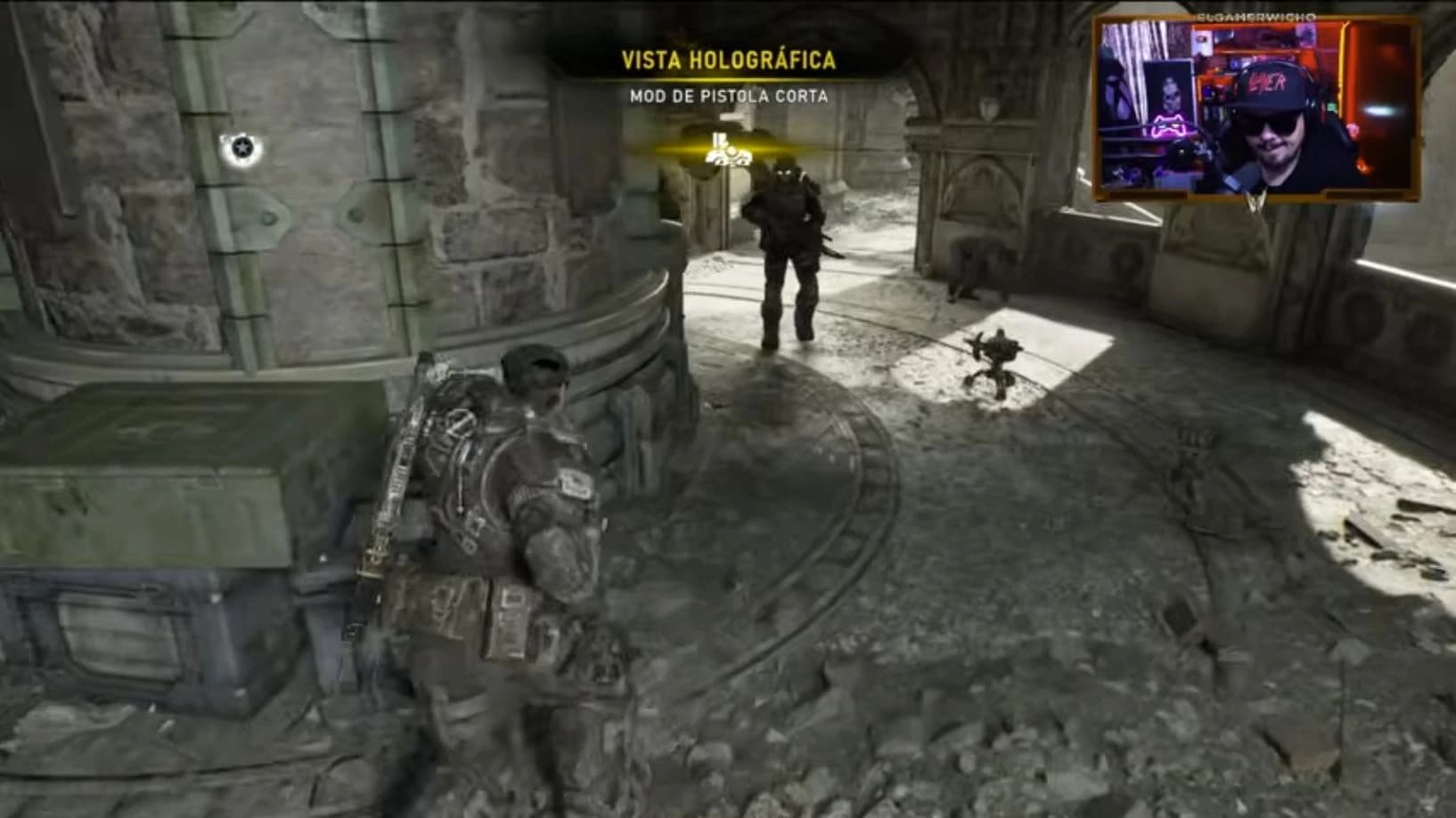 Vista holográfica reward