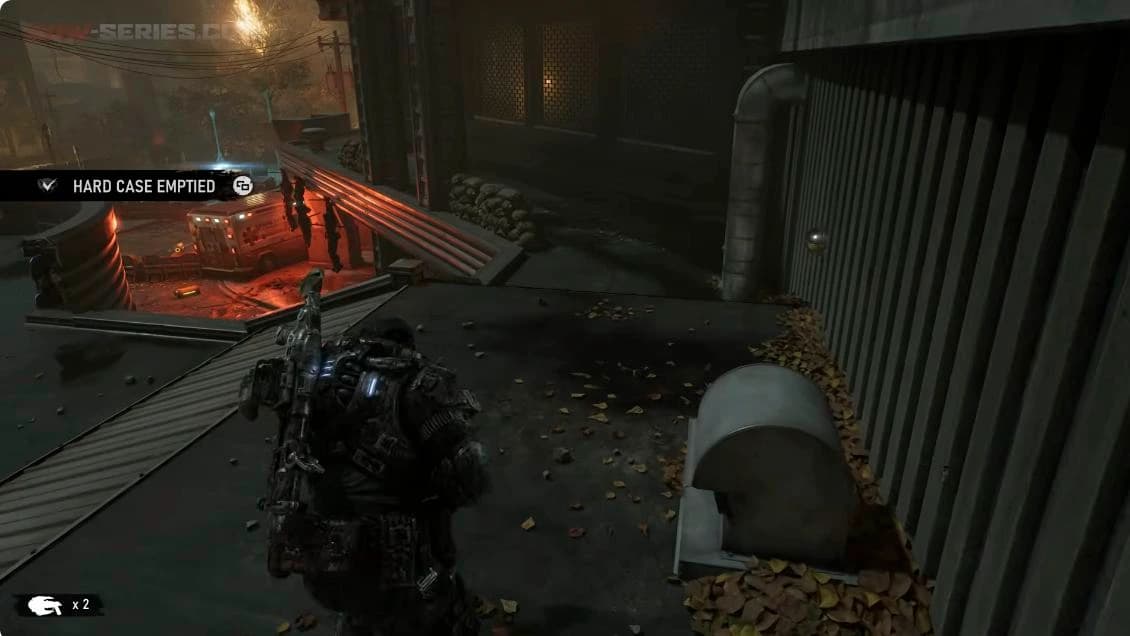 Hard Case Emptied HUD