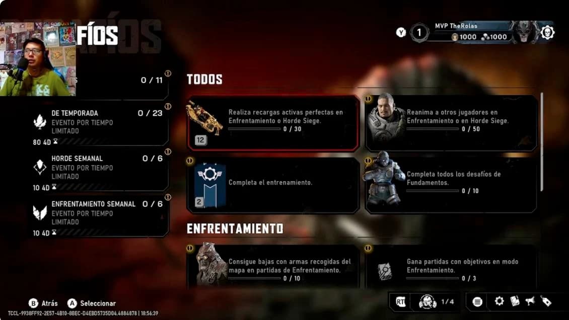 Foundation menu
