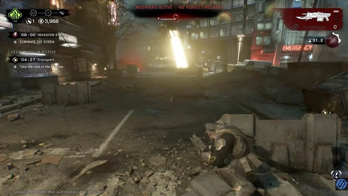 Scoria Invasion with No Perfect Reloads