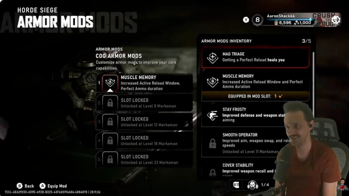 Smooth Operator locked at Marksman level eleven