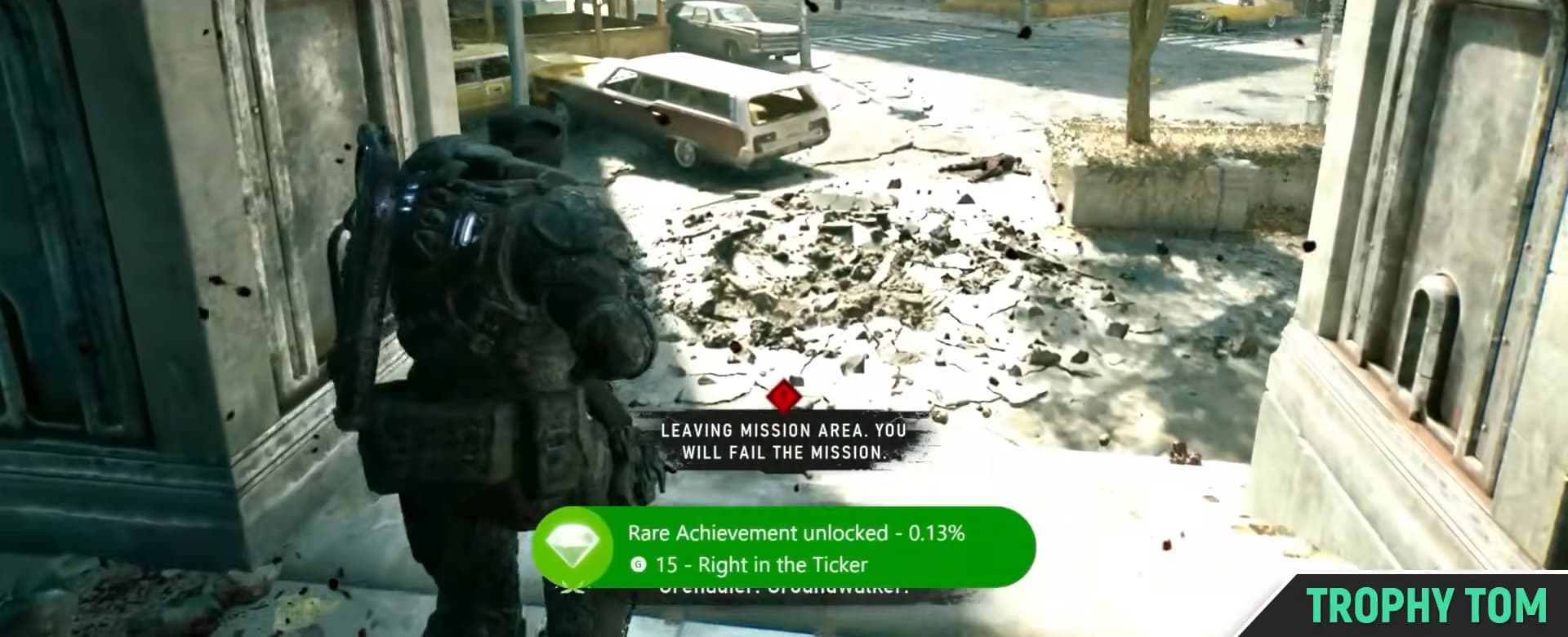 Right in the Ticker 15G unlock in Trophy Tom’s recording